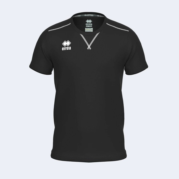 NWT ERREA Men Jersey Everton Maglia Shirt Short Sleeve Black Crew neck S - Picture 1 of 4